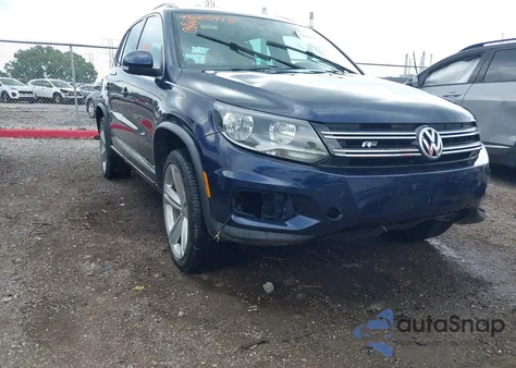 2016 Volkswagen Tiguan R-Line from USA, damaged, VIN WVGBV7AX5GW084608